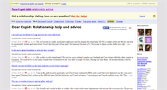 Desktop Screenshot of dearcupid.org